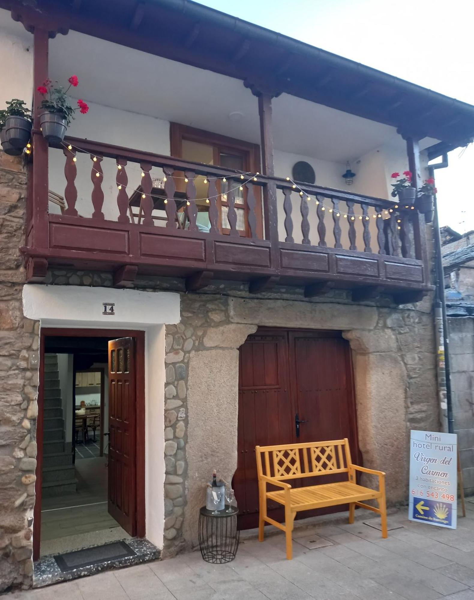 Hotel Rural Virgen Del Carmen Molinaseca Dış mekan fotoğraf